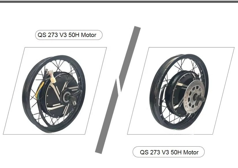 Elektrische motorfiets motorki - Qs Motor 273 8000W Hub Motor recensie en prijs